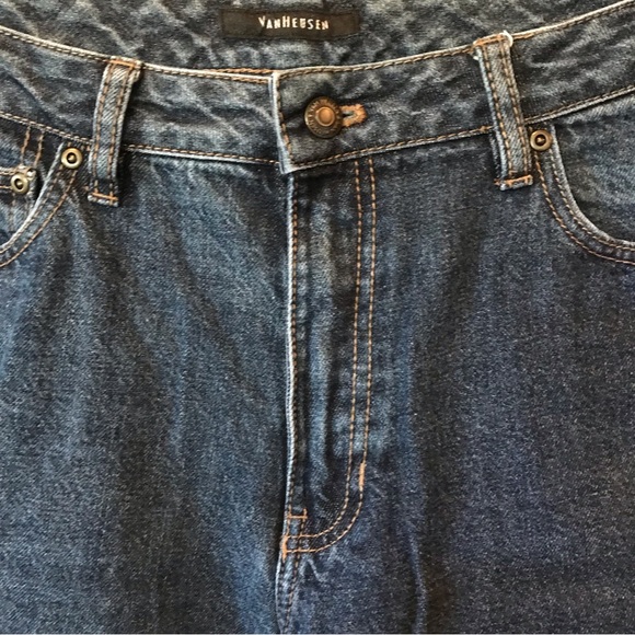 Van Heusen Classic Fit Blue Jeans Size 34 x 32 - Picture 5 of 12